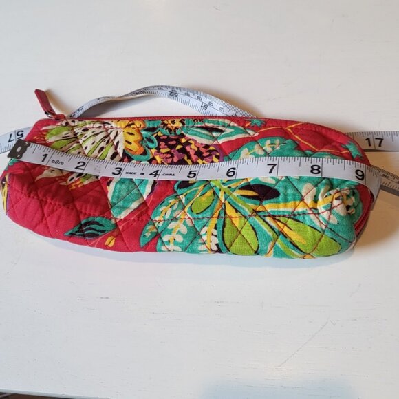 Vera Bradley Retired Rumba Pattern Case Pencil Makeup Pouch - Picture 14 of 16